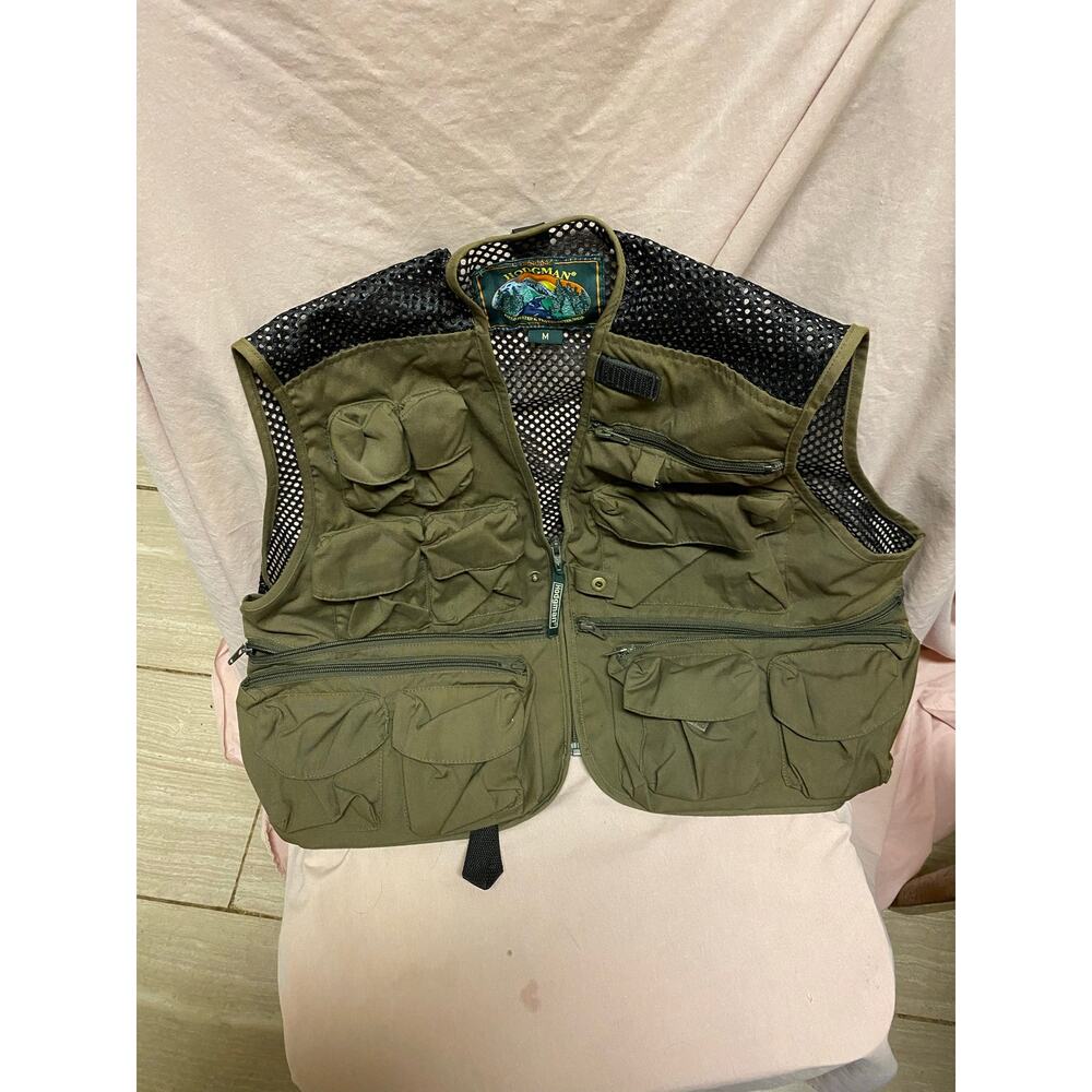Green Hodgman Hunting Vest Size Medium